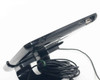 Hanna HI2040-01 edge meter side profile showing micro-USB and USB-A ports on the top edge of the meter body seated in cradle