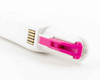 Millipore Scepter PHCC00000 – close-up of USB connector port and pink sensor attachment port at the tip of the wand