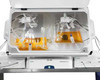 Cytiva ReadyToProcess WAVE bioreactor system in use with Cellbag bioreactor bags mounted on rocking platform tray