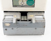 Hollywood Film Company 2816 splicing drawer open – close-up of film gate, registration pins, and splice area with visible wear and soiling