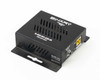 Binary B-500-RX-230-IR HDBaseT Receiver — top and front-right angle showing ventilation slots, Binary logo, model label, and HDBaseT RJ-45 port