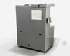 Accutinter 1600HS – rear 3/4 view showing right side control panel and rear panel with wiring diagram