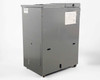 Accutinter 1600HS – rear 3/4 view from opposite side showing Fluid Management label and overall cabinet condition