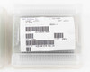 SEH America wafer cassette label close-up — shows N/PHOS type, 500-550μm thickness, 320-480 resistivity range, lot 5700630-502, qty 25, spec 03-08-015 REV. A