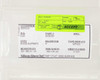 Silicon Quest International wafer carrier label showing Part 03-08-007, Lot 4N0320-480PRM/FZ, 4-inch diameter, N/PHOS dopant, 320-480 Ohm-cm resistivity, 525±25µm thickness, <1-0-0> orientation, ACCEPT stamp