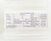 Atecom Technology cassette label closeup – Part 03-09-009, Cassette 2B, 25 wafers, epi run 06-II-B1081, same substrate and epi specs