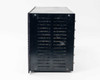 Audio Authority HLX Series right side panel — ventilation slots visible with light surface dust and minor scuffing
