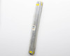 Super Screen TF0887 17x20 mesh insect screen 60x100 foot roll wrapped in clear plastic with yellow tape – full roll view