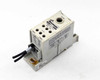 Cooper Bussmann PDBFS330 Cu7 Power Distribution Block – angled front-left view showing DIN rail mount and attached lead wires