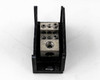 NSI AL-P1-K6 power distribution block – top-down view showing line and load-side terminal ports