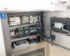 Interior electrical cabinet of Lneya SUNDI-255 showing circuit breakers, contactors, relays, DIN-rail mounted power supply, LNEYA controller module, and wiring harness