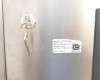 Lneya Sundi-225-2TN chiller – front door with lock and key, chemical label showing Duratherm XLT-120 Mfg Date 2/9/2019, Label Condenser 2A, code 88090.PDL