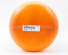 Entegris NOWPak NP-10-A1-T420-1 top view showing red NOWPak cap with tamper seal and orange carry handle brackets