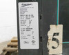 EnerSys ES3-24-850B rating plate showing model ES3-24-850, part number ES3-24-850B, 208/240/480V AC input, 48V DC output, 850Ah, 3-phase, 60Hz