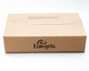 Entegris NL-200-NS60G-1 and NDTV-T200 carton labels side by side — liner label left, diptube label right with individual unit serial barcodes and BOX NO 0906-18