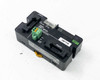 Omron CRS1-RPT01 CompoNet Network Power Supply Repeater – angled top view showing PORT1, PORT2 connectors and green screw terminal power input