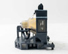 Sony LMP-H202 lamp module – right side profile view showing bulb neck, bracket and mounting hardware