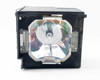 Sharp AN-K20LP projector lamp module — front face view showing SHP reflector bulb through open mesh