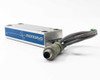 Montalvo U25 Pillow Block Load Cell – three-quarter view showing cable exit end with multi-pin circular connector