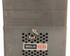 Sola SB CVS transformer – close-up of front panel showing Sola SB logo badge, perforated grille, and output terminal handle