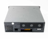 Kaleidescape KServer-5000 — front door open showing 14 HDD drive bays with Kaleidescape-branded drive caddies loaded