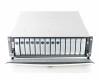 Kaleidescape KServer-5000 — close-up of crack in upper-right corner of white front panel cover