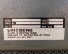Lindberg 54454 nameplate label showing Model 54454, Serial No., Volts 100, Hertz 60/50, Watts 10000, Max Temp 1700C – Lindberg General Signal Watertown WI