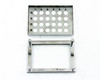 CMI 24 Spaces, 6x4 Stainless Steel Freezer Test Tube Rack, Two Pieces CMI 24 Spaces, 6x4 Stainless Steel Freezer Test Tube Rack, Two Pieces