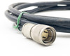 IBM 7362211 Twinax Cable second male connector end close-up showing 2-pin twinax contact