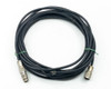 IBM 7362211 E100316-I Twinaxial Extension Cable 30 ft coiled full view with male and female connectors
