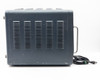 HP 608F VHF Signal Generator – straight-on front panel view showing modulation meter, megacycles display, RF output meter, and Hewlett Packard nameplate
