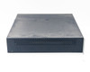 Hiden ESPION – left side view showing ventilation pattern on black top cover and silver rackmount ear