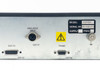 Hiden ESPION rear panel right section – AUX I/O ESP-03, Analogue Input ESP-07 DIN connector, Probe ESP-04, model/serial label, ground stud