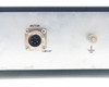Hiden Analytical LMC Linear Motion Driver – rear panel Motor connector LMD-07 (4-pin circular) and ground terminal