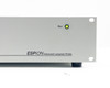 Hiden ESPion EPIU front panel close-up showing Run LED indicator label and ESPion Advanced Langmuir Probe branding