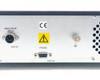 Hiden EPIU ESPion rear panel right section showing Analogue Input ESP-07, CE mark, Probe port ESP-04, and ground terminal