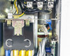 Advanced Energy RFDS 2000-2V bottom view showing enclosure base and corner hardware
