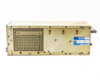 RFPP RF5S RF Generator front and right-side angled view showing front panel display and ventilation slots on gold chassis
