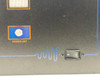 RFVII RF-20-XXVII front panel closeup showing POWER SET rotary knob and main power rocker switch with RF waveform graphic