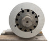 Roller mounted on pallet showing full cylindrical length – mounting perspective