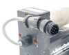 AccuWeb AccuGuide MME-1 8-pin circular connector close-up — connector face and cable detail showing pin configuration