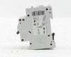 Moeller FAZ-C6/2 circuit breaker – opposite rear/side view showing UL listing and Made in Spain label