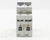 Moeller FAZ-C6/2 circuit breaker – bottom terminal view showing dual screw connection points