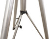 Bogen Manfrotto 3050 tripod leg spreader and foot detail — aluminum legs with leg locks