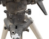 Bogen Manfrotto 3050 tripod base and leg collar detail showing wear and paint loss