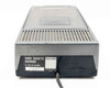 Solidex 828 VHS rewinder – rear label view showing AC 110V 5W 50/60Hz rating, Made in Taiwan, and serial number