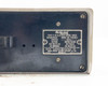 GE Hotpoint 3T38AAA1 Type T-38 Range Timer – bottom data plate closeup showing model number, Cat TM-26, voltage and ampere ratings, and GE manufacturer information
