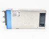 Omron S8VM-30024C power supply — opposite side view showing full label with specs and UL certification, output terminal block visible