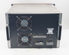 Takasago BWS 40-15 rear panel full view showing four cooling fans, terminal blocks, and AC input voltage section