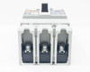 Fuji Electric BW125JAGU 3-Pole MCCB – bottom terminal view showing three crimp terminal connection points